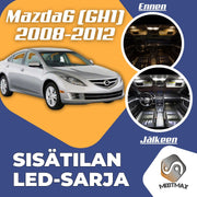 Mazda 6 (GH1) Sisätilan LED -sarja ;12 -osainen