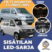 Volkswagen Transporter (T5) Sisätilan LED -sarja ;x10