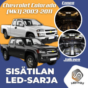 Chevrolet Colorado (MK1) Sisätilan LED -sarja ;9 -osainen