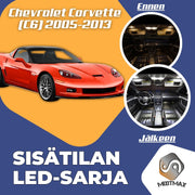 Chevrolet Corvette (C6) Sisätilan LED -sarja ;x8