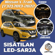 Nissan X-Trail (T32) Sisätilan LED -sarja ;x9