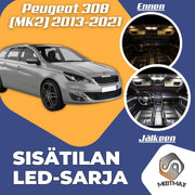 Peugeot 308 (T9) Sisätilan LED -sarja ;x12