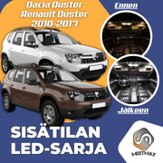 Dacia Duster I Sisätilan LED -sarja ;x10