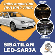 Volkswagen Golf (MK4) Sisätilan LED -sarja ;x15