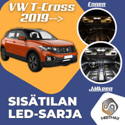 Volkswagen T-Cross Sisätilan LED -sarja ;x6