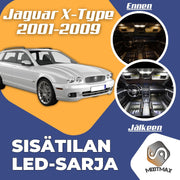 Jaguar X-Type Sisätilan LED -sarja ;16 -osainen