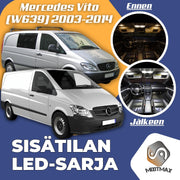 Mercedes-Benz Vito (W639) Sisätilan LED -sarja ;x17