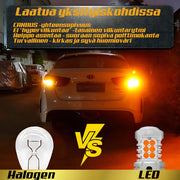 P21W (BA15S) LED -Polttimo (2000K) Vilkkuvalo (1kpl) 100% CANBUS